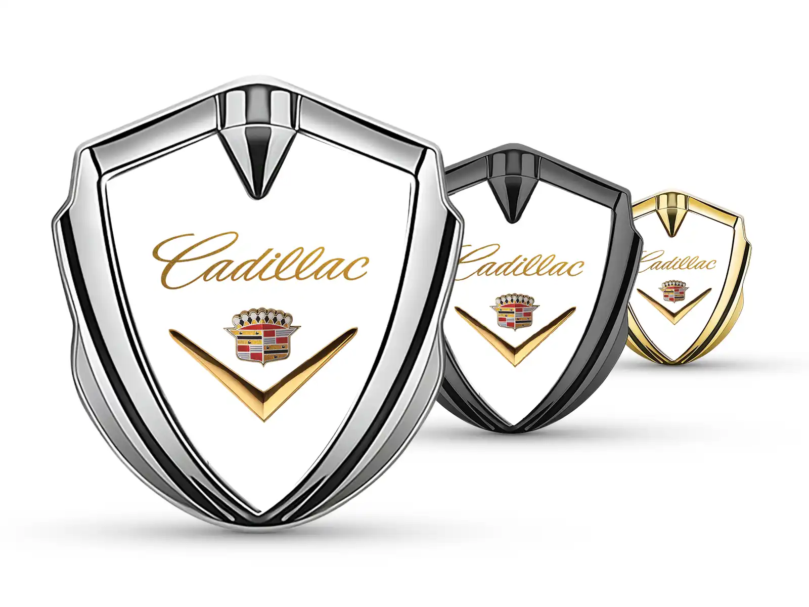 Cadillac Emblem Fender Abzeichen Langlebiges Schickes Design